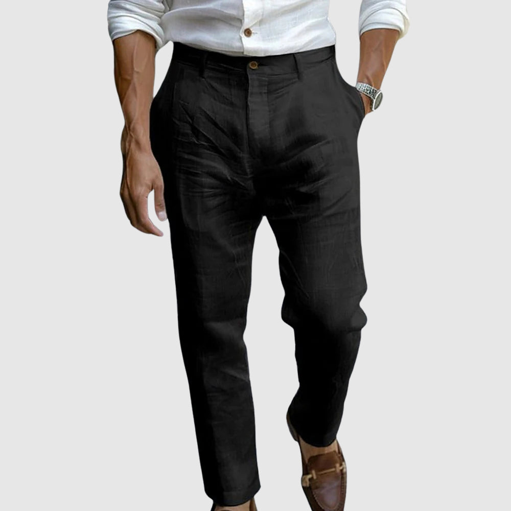 Saint - Tropez Chic Linnen Broek