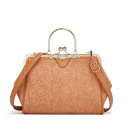 Mila | Vintage-Handtas met Klepsluiting