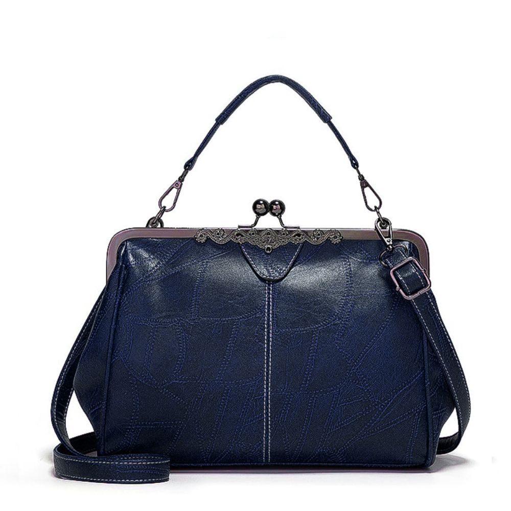 Mila | Vintage-Handtas met Klepsluiting