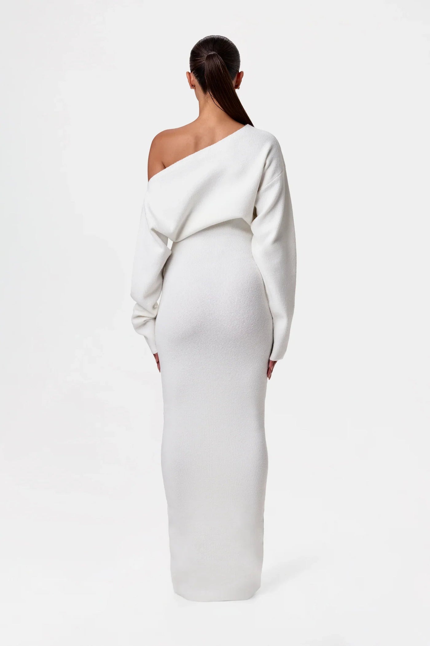 Rosalie™ | Schouderloos Brei-Maxikleed