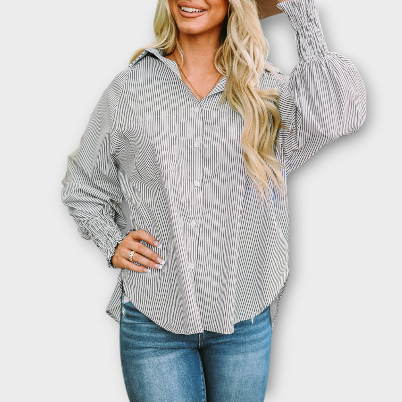 Ilona™ Gestreepte Blouse