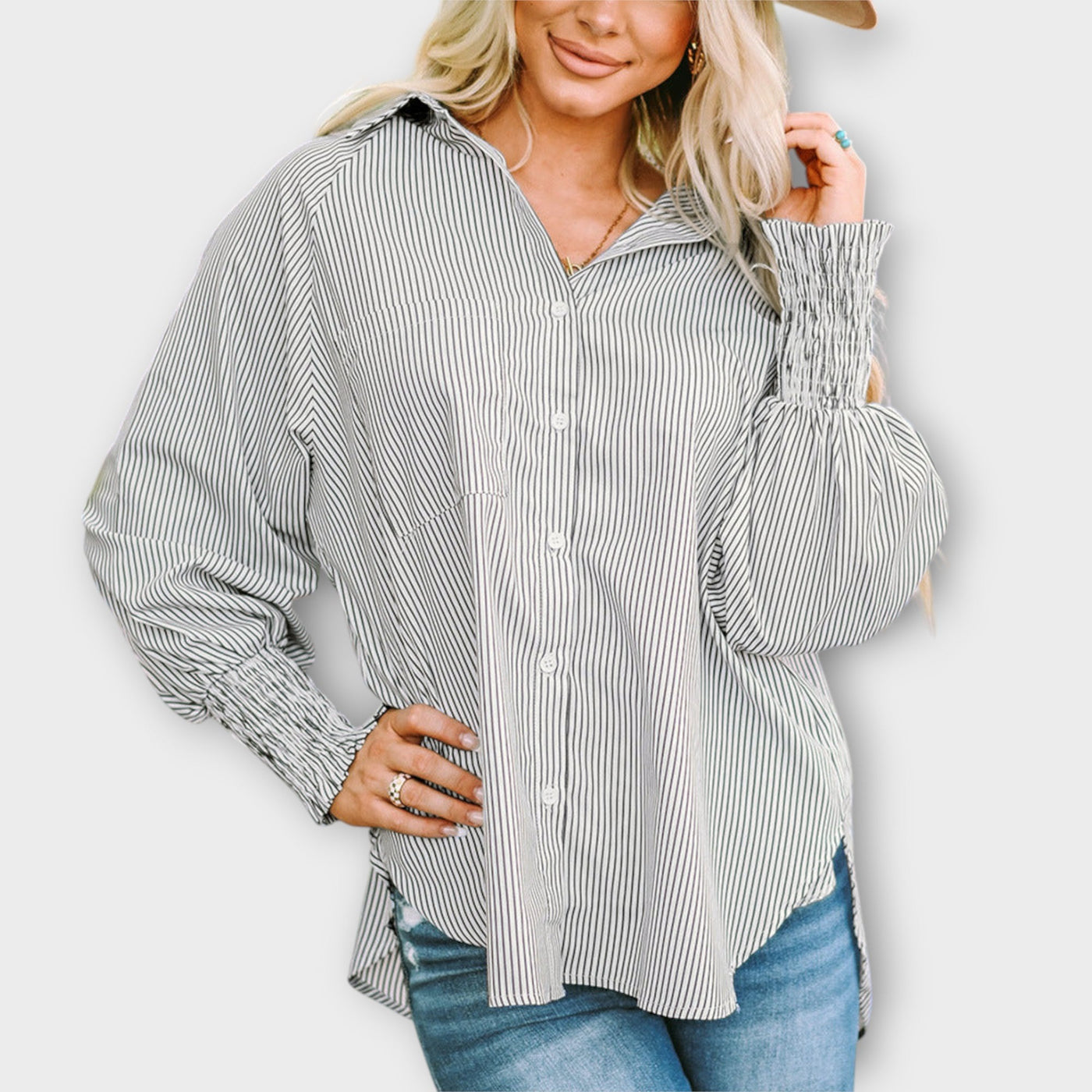 Ilona™ Gestreepte Blouse