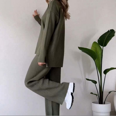 Lena™ | Warme en comfortabele 2-delige set