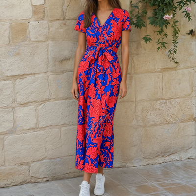 Florence | Lichte en Elegante Kleurige Jurk