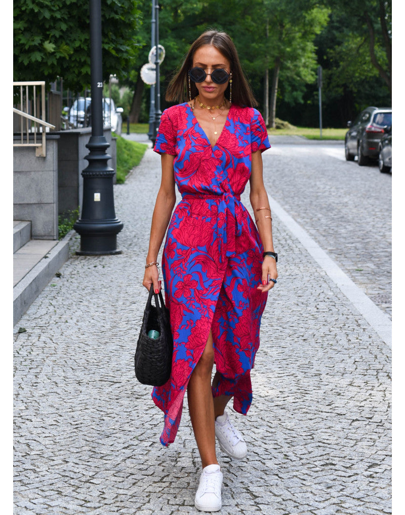 Kelly™ | Wikkeljurk met zomerse flair