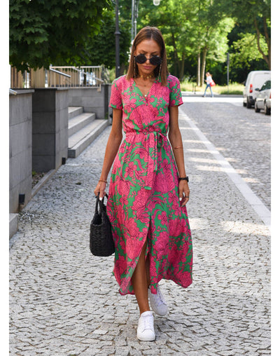 Kelly™ | Wikkeljurk met zomerse flair