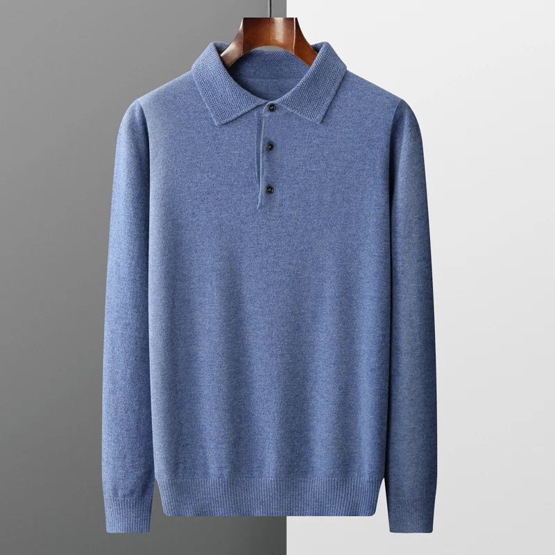 Walter™ | Premium Poloshirt van Merinowol