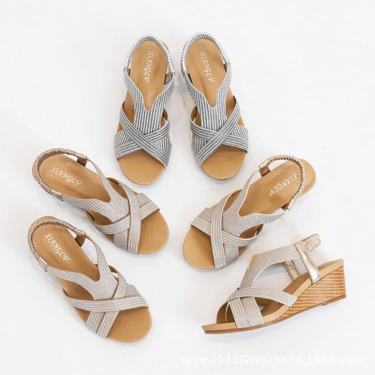 Naomi - Elegante Sleehak Sandalen