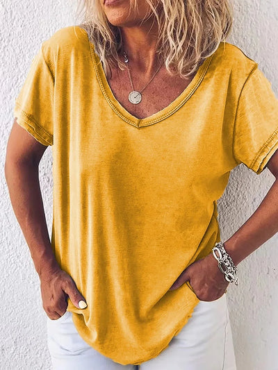 JOHANNA | COMFORTABELE LOSSE BLOUSE MET BUIKBEDDEKKING