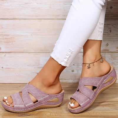 Adalynn - Sandalen met Kristallen Sluiting