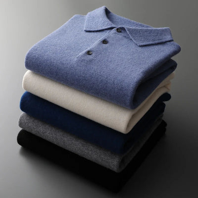 Walter™ | Premium Poloshirt van Merinowol