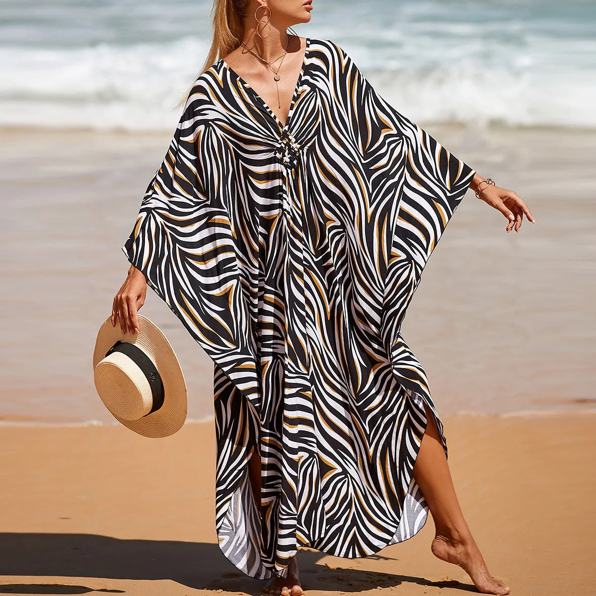 Tessa - Kaftan Strandjurk Badpak