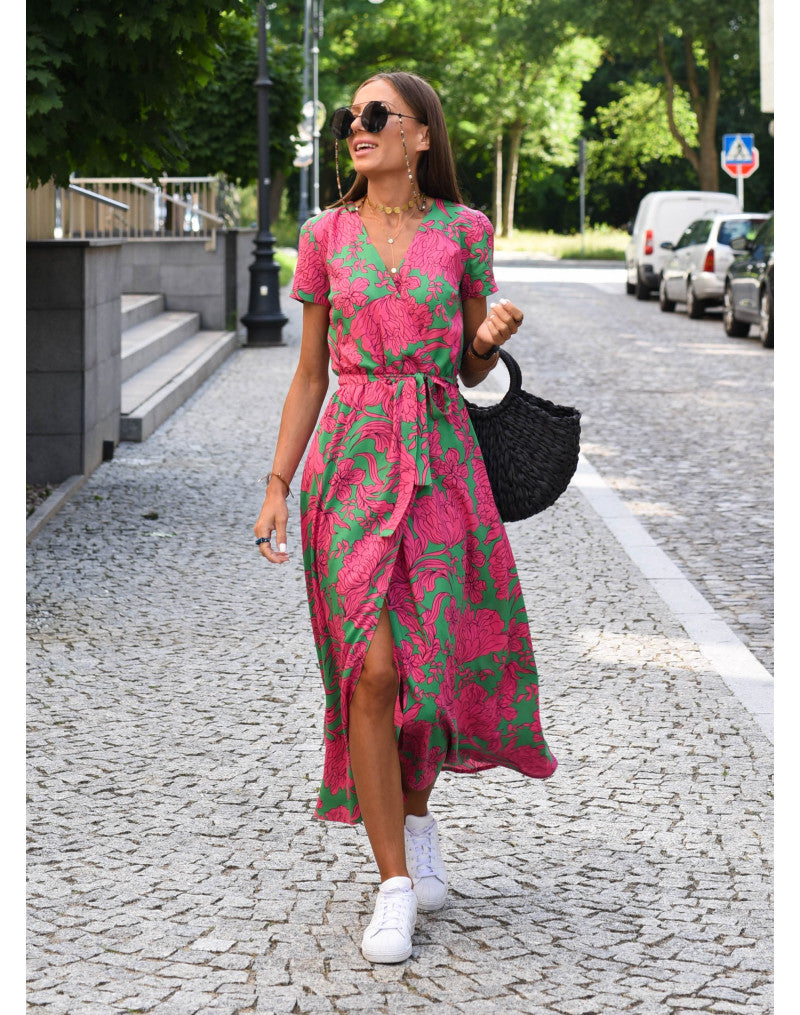 Kelly™ | Wikkeljurk met zomerse flair