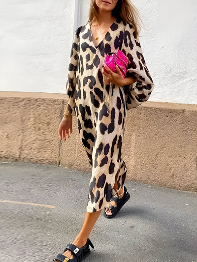 Silvie | Gedurfde en Elegante Luipaard Jurk