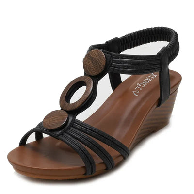 Sydney - Bohemian Platform Gladiator Sandals