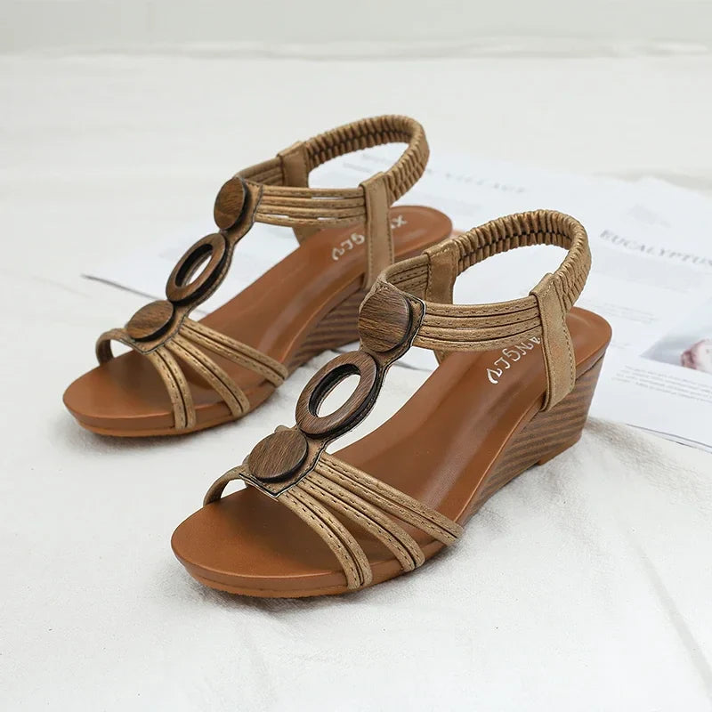 Sydney - Bohemian Platform Gladiator Sandals
