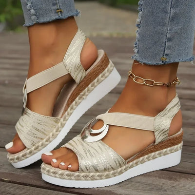 Bella - Geprinte orthopedische sandalen