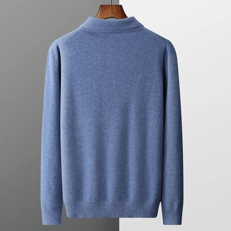Walter™ | Premium Poloshirt van Merinowol