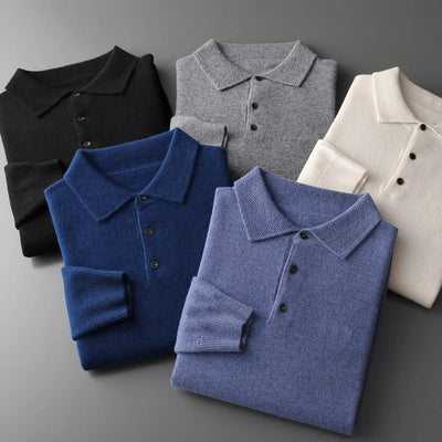 Walter™ | Premium Poloshirt van Merinowol