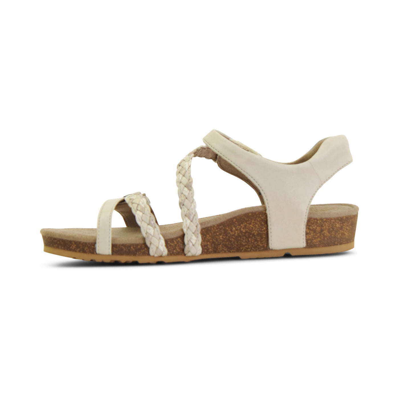 Lauren - Sandalen met gevlochten banden