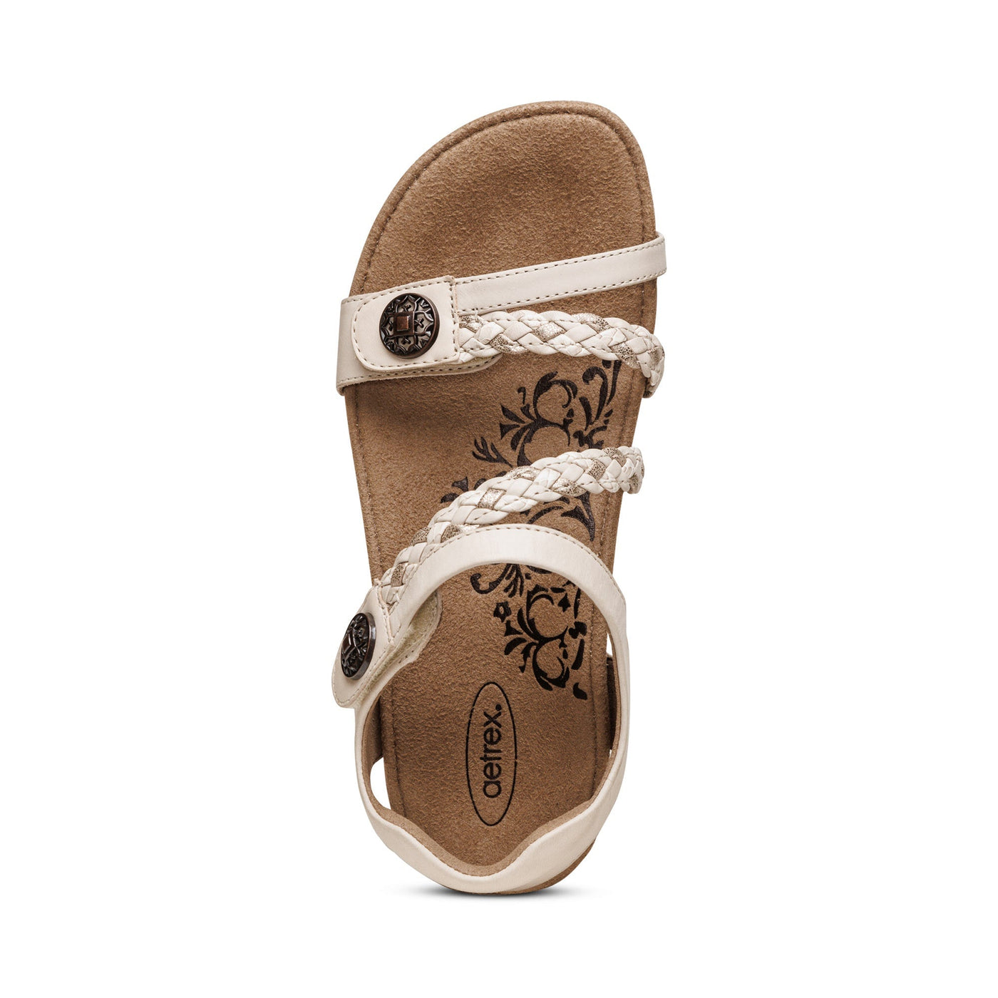 Lauren - Sandalen met gevlochten banden
