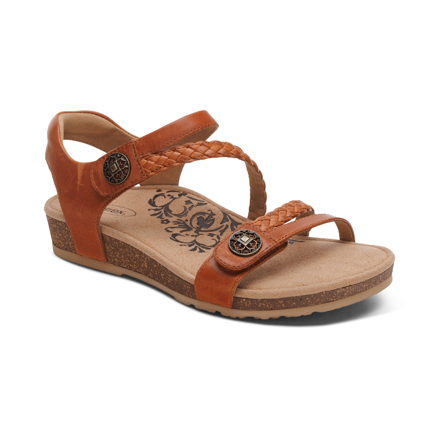 Lauren - Sandalen met gevlochten banden