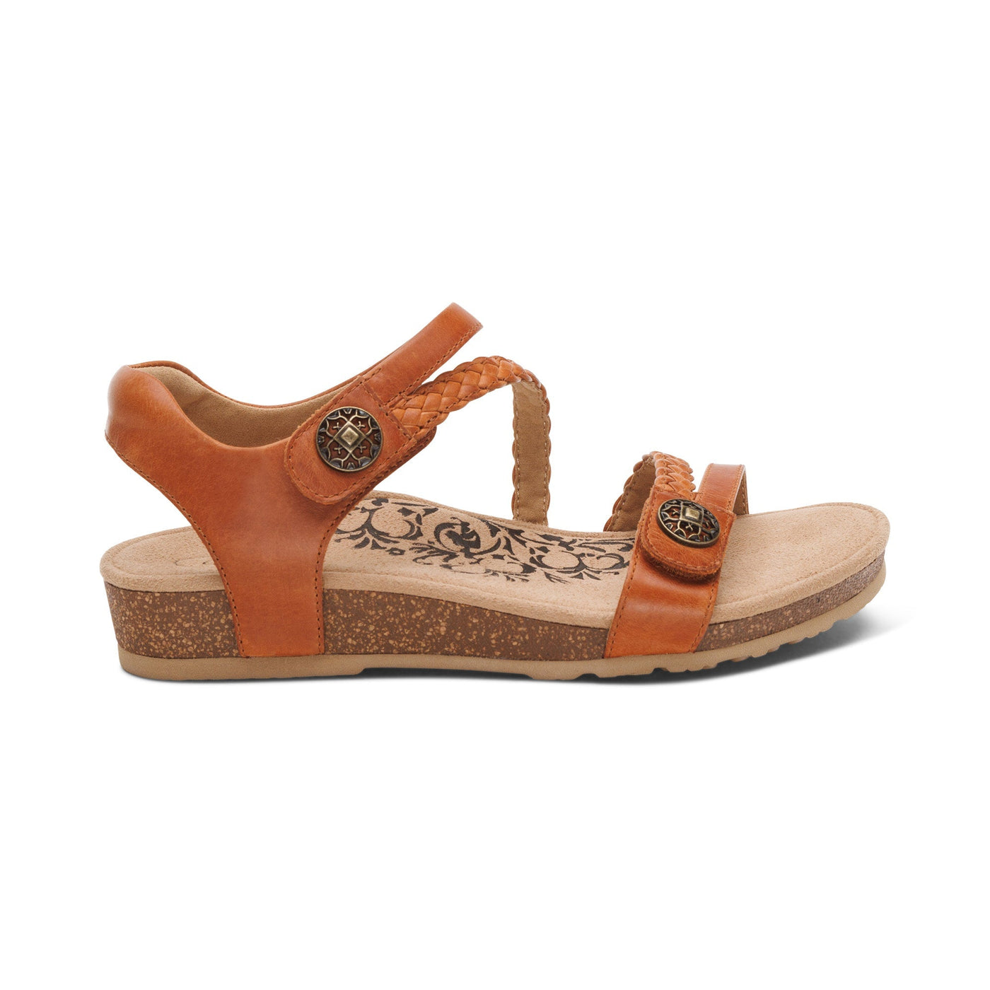 Lauren - Sandalen met gevlochten banden