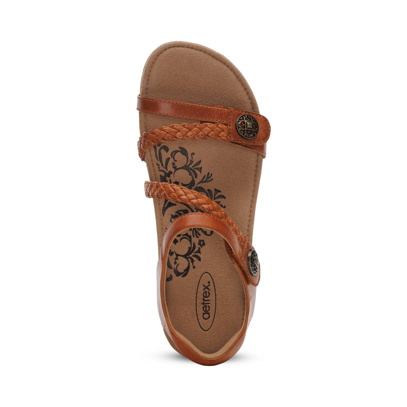 Lauren - Sandalen met gevlochten banden