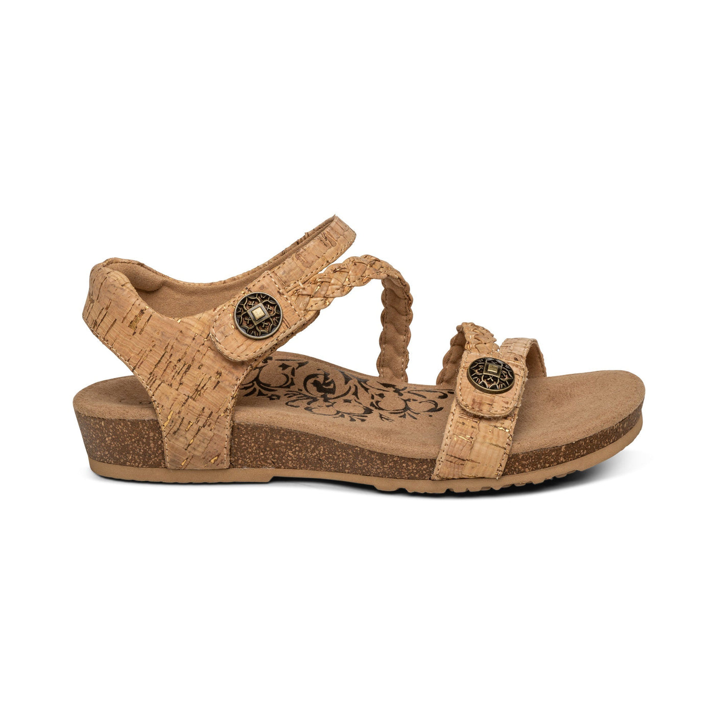 Lauren - Sandalen met gevlochten banden