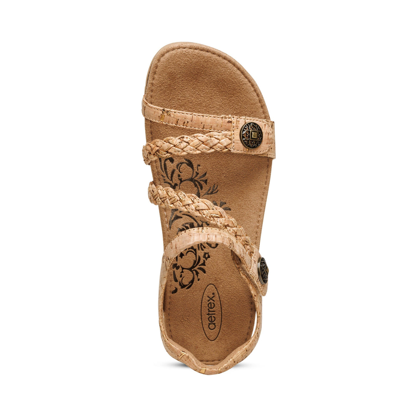 Lauren - Sandalen met gevlochten banden