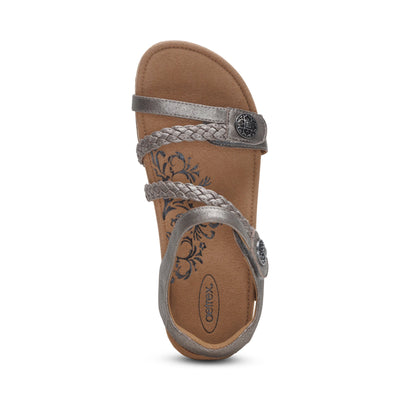 Lauren - Sandalen met gevlochten banden