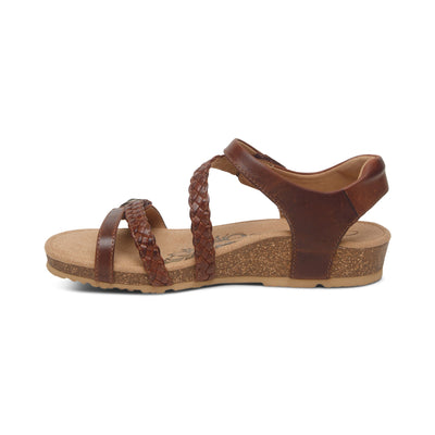 Lauren - Sandalen met gevlochten banden