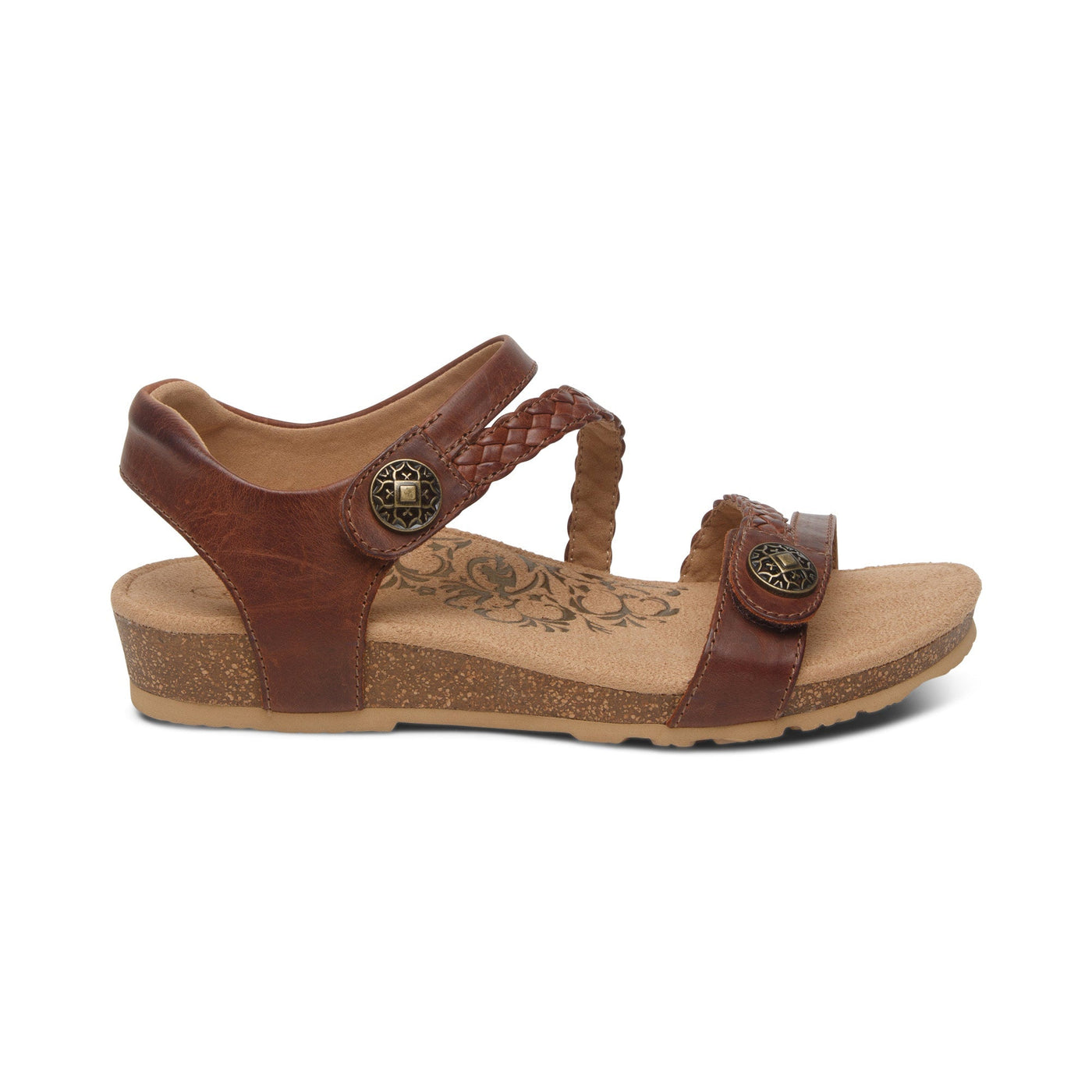 Lauren - Sandalen met gevlochten banden