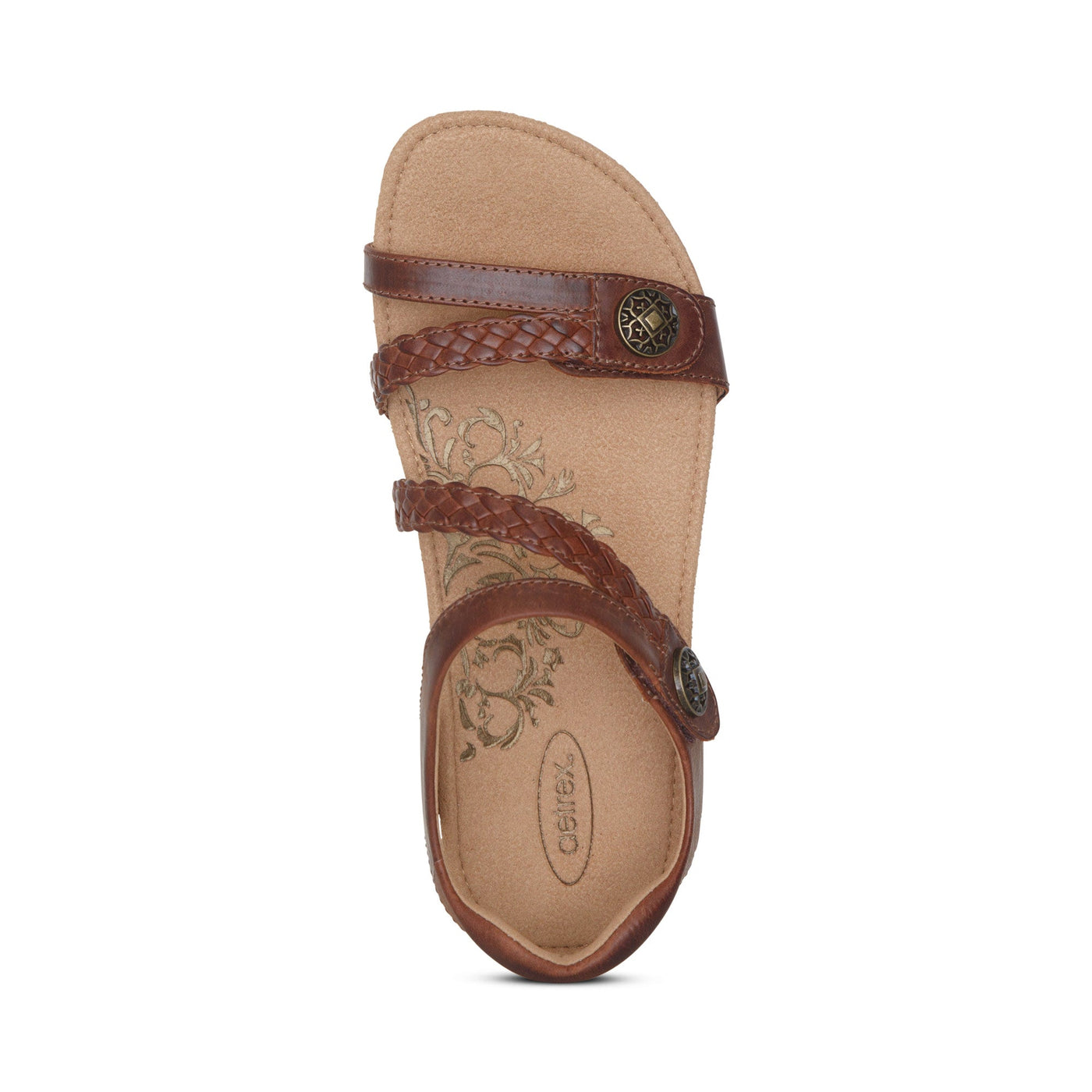 Lauren - Sandalen met gevlochten banden
