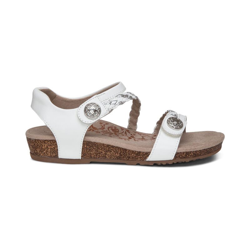 Lauren - Sandalen met gevlochten banden