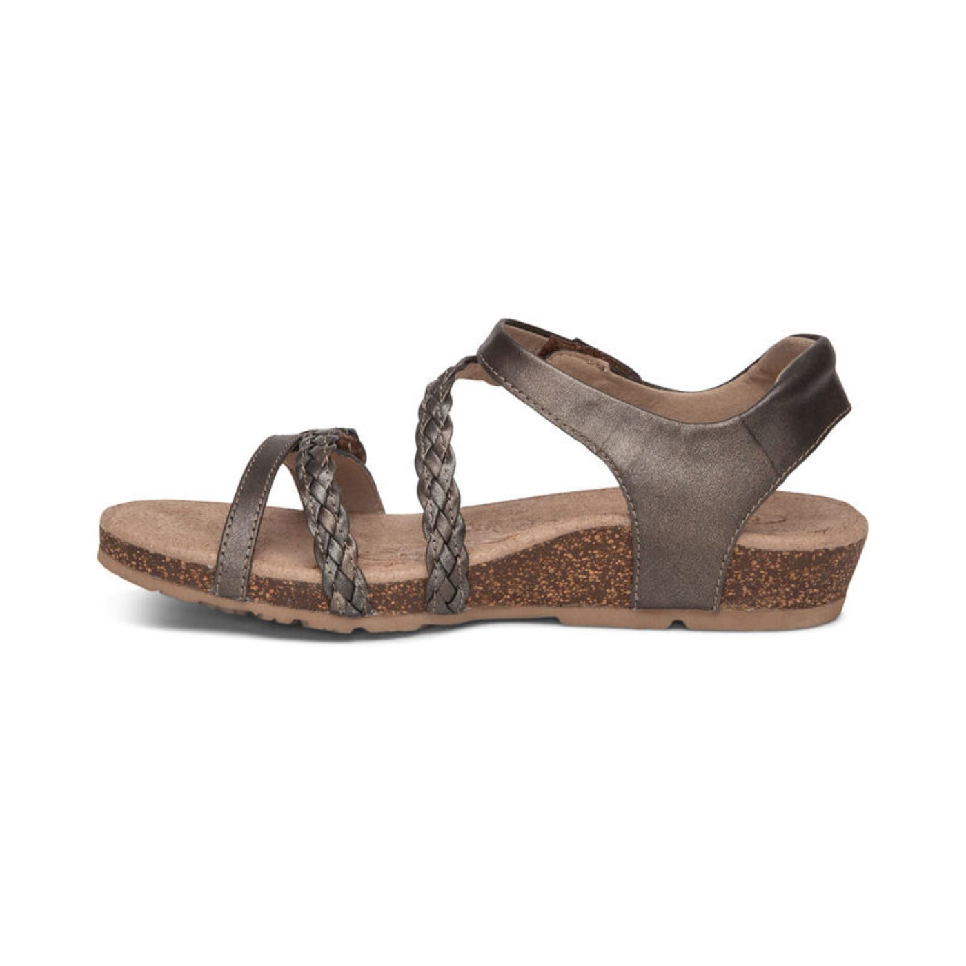 Lauren - Sandalen met gevlochten banden