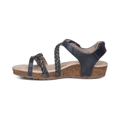 Lauren - Sandalen met gevlochten banden