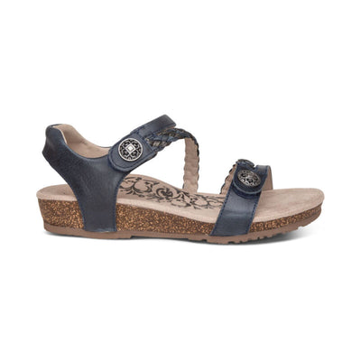 Lauren - Sandalen met gevlochten banden