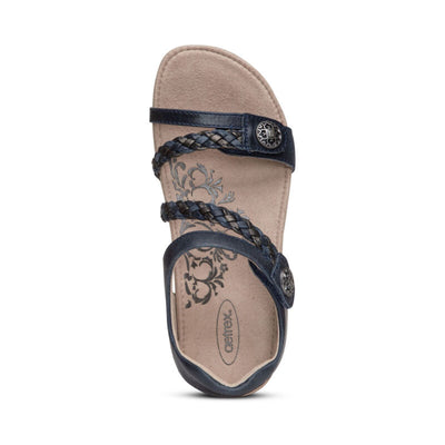 Lauren - Sandalen met gevlochten banden