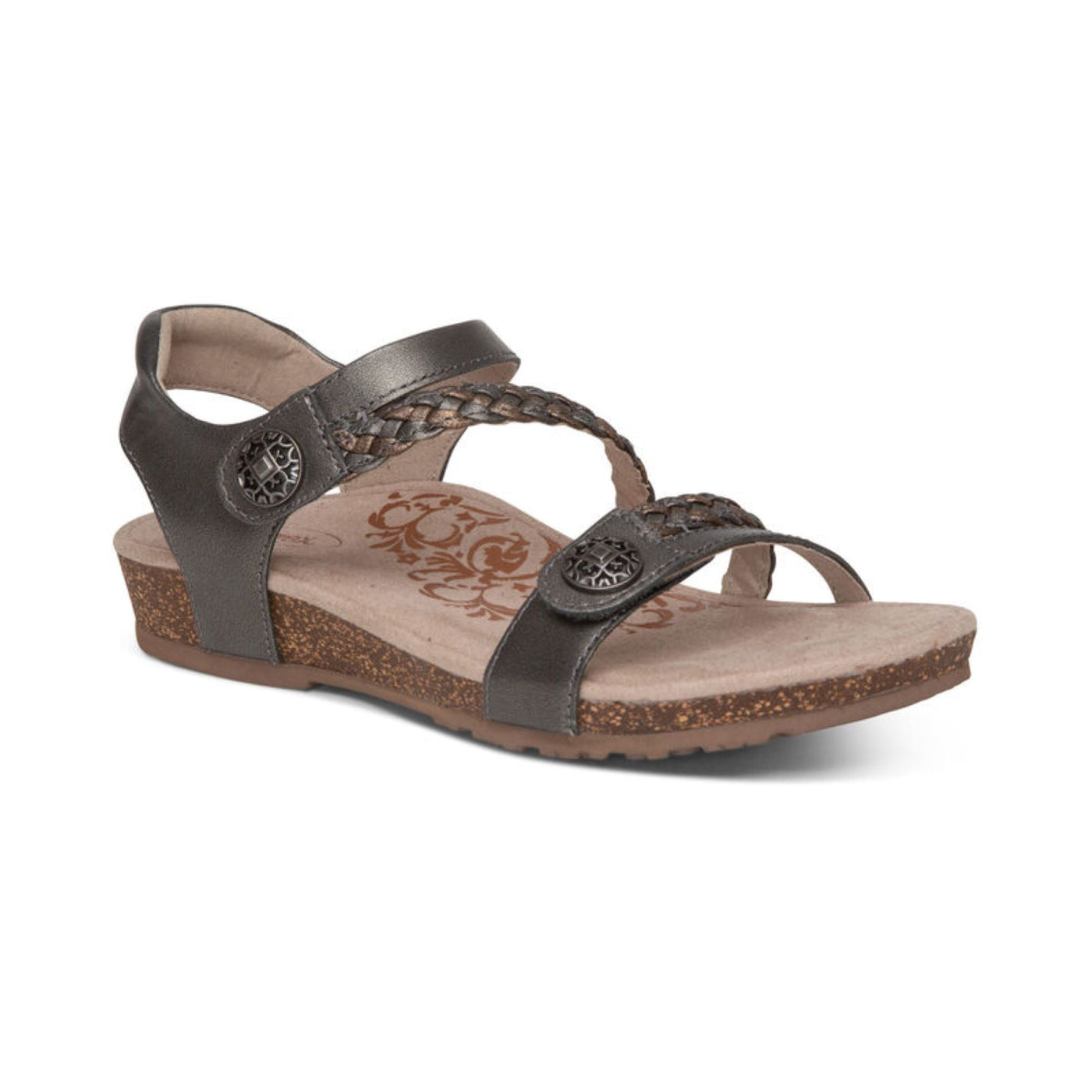 Lauren - Sandalen met gevlochten banden