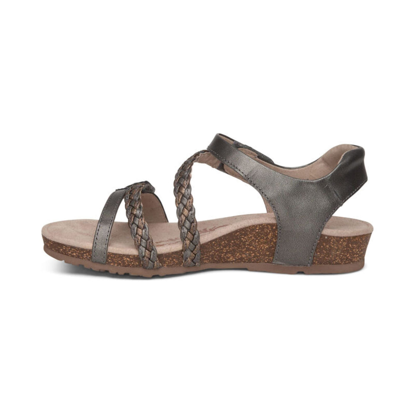 Lauren - Sandalen met gevlochten banden