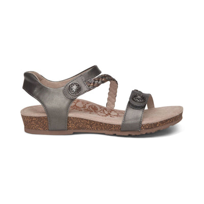 Lauren - Sandalen met gevlochten banden