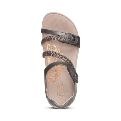 Lauren - Sandalen met gevlochten banden