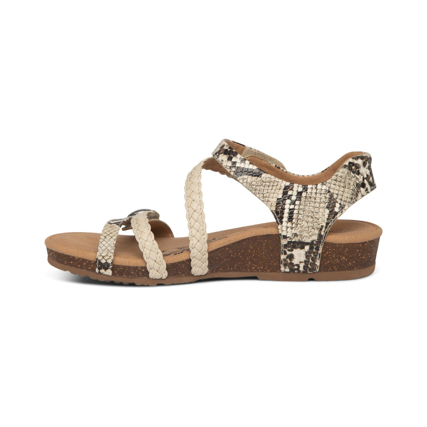 Lauren - Sandalen met gevlochten banden
