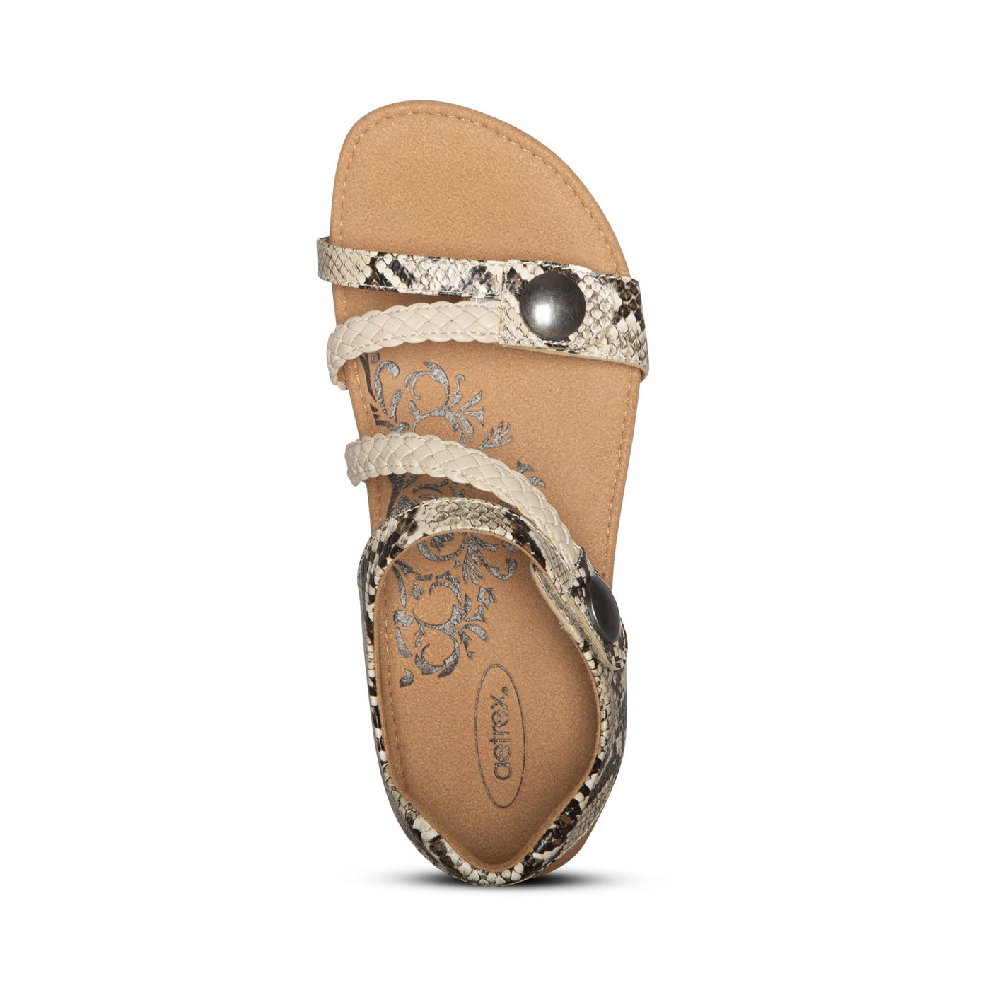 Lauren - Sandalen met gevlochten banden