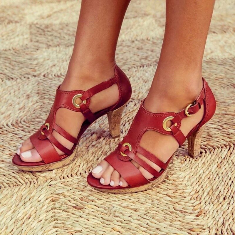 Aurora - Hakken Sandalen met Bandjes