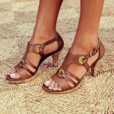 Aurora - Hakken Sandalen met Bandjes