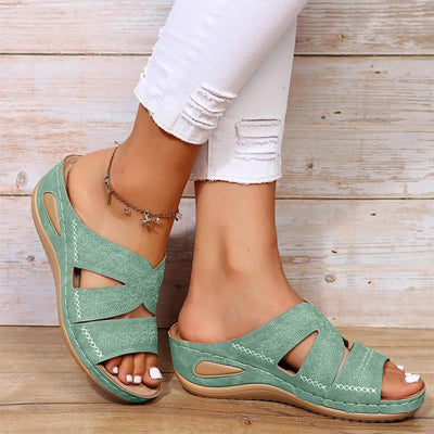 Adalynn - Sandalen met Kristallen Sluiting