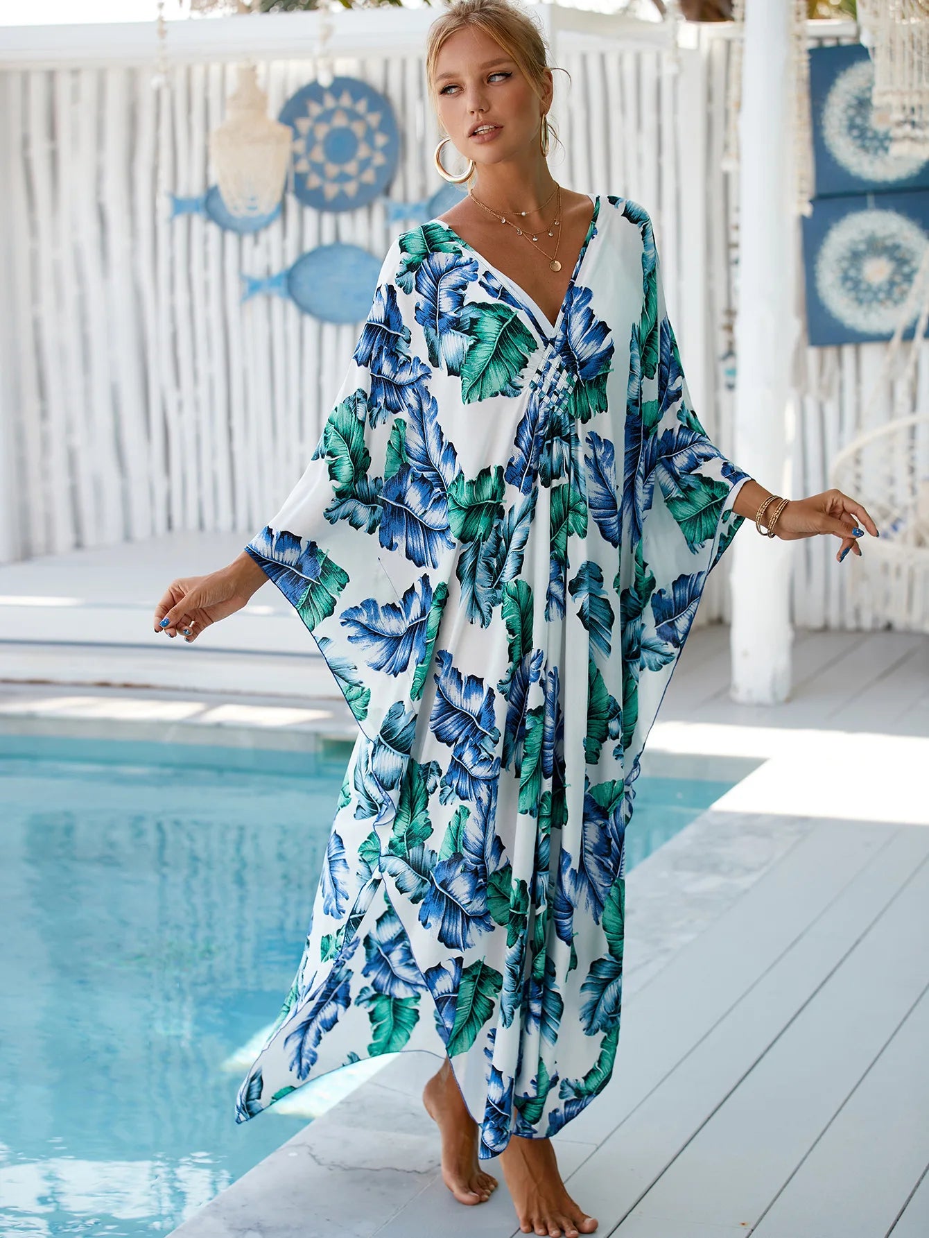 Tessa - Kaftan Strandjurk Badpak