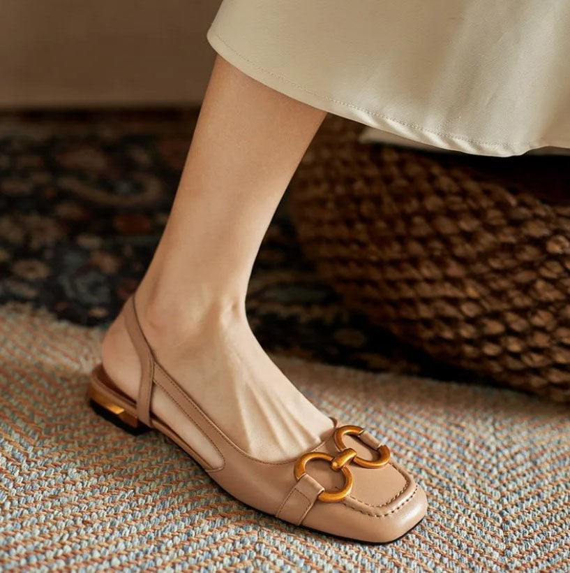 Thirese - Orthopedische sandalen met vierkante hak